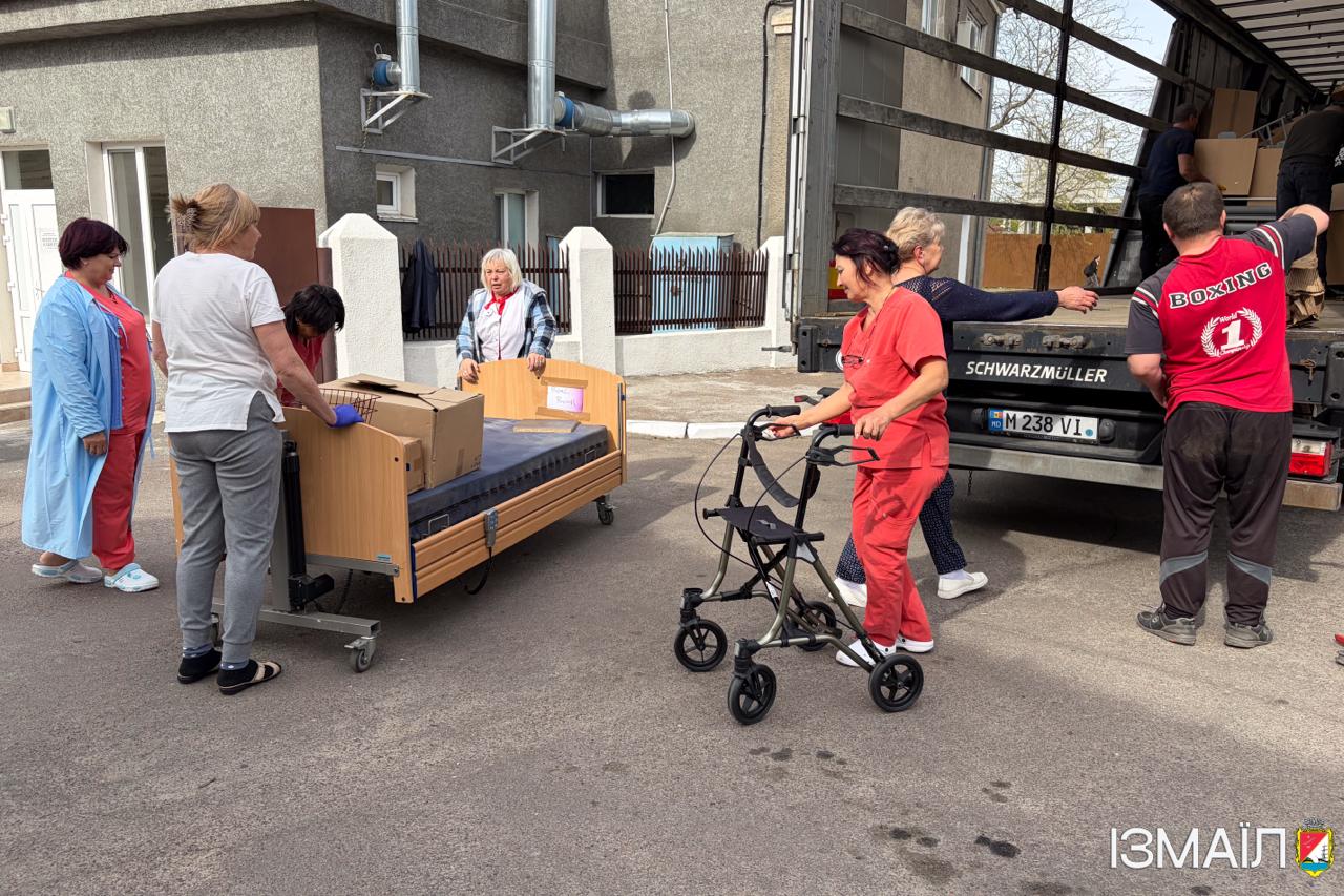 Ізмаїльська міська центральна лікарня отримала обладнання та меблі для паліативного …