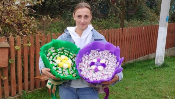 Із декрету – у власну справу: волинянка створює унікальні букети, …