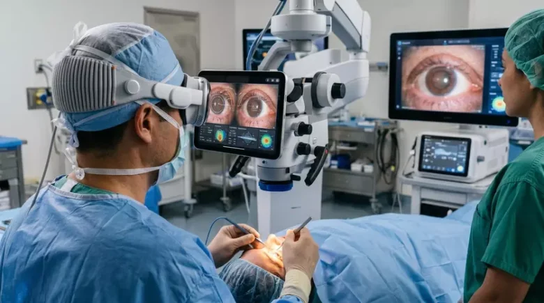 Перша операція з видалення катаракти з використанням Apple Vision Pro …