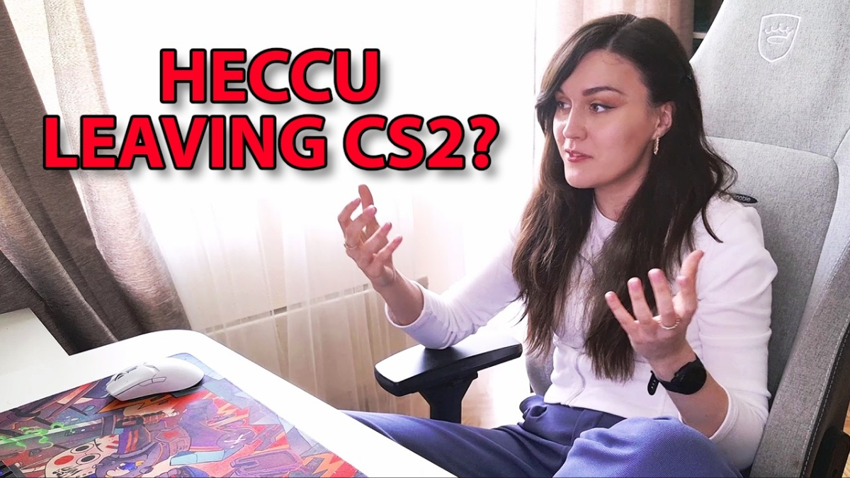 Інтерв'юерка Heccu може піти з CS2 через брак пропозицій