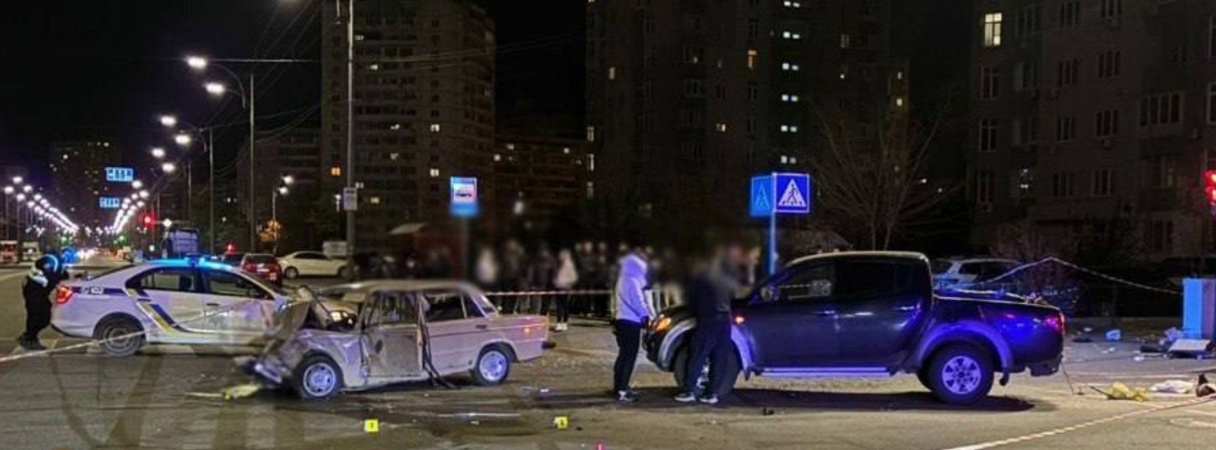 Аварія в Деснянському районі Києва: затримали нетверезого кермувальника