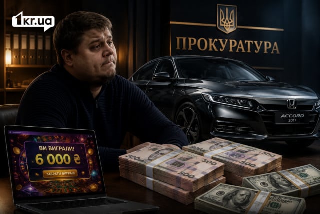 Автівка та виграш в онлайн-казино: що задекларував криворізький прокурор Іван …