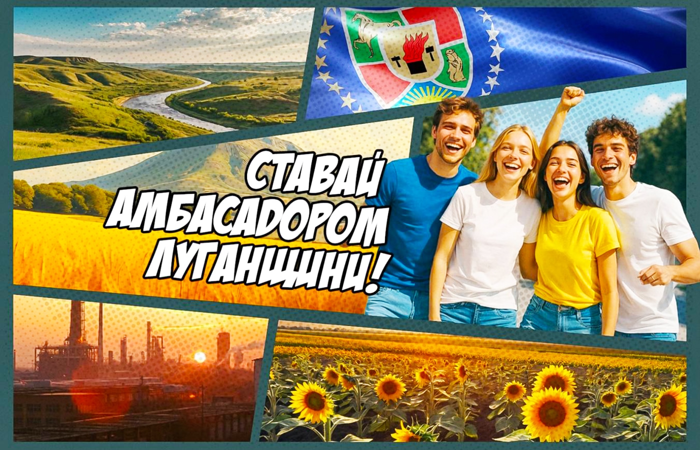 Амбасадори Луганської області: стартував відбір представників регіону в Україні та …