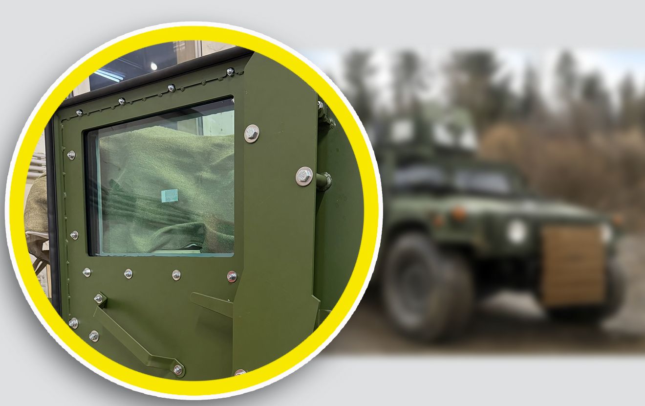 Американські HMMWV отримають українські броньовані двері