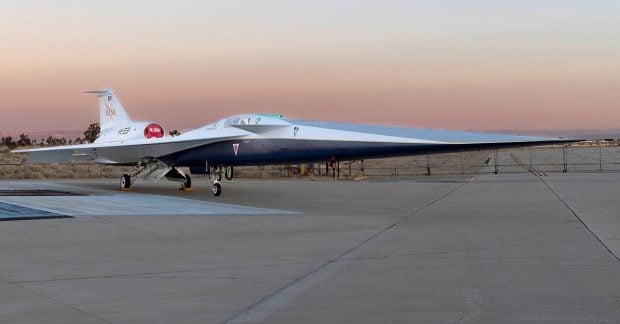 Американці розігнали революційний літак X-59 до майже надзвукової швидкості