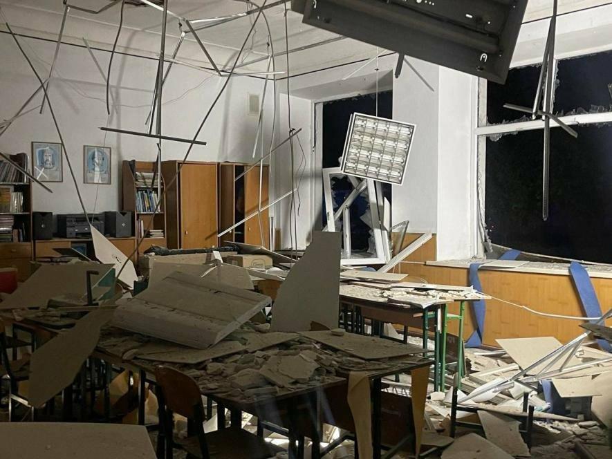Атака в Одесі: четверо постраждалих, пошкоджено навчальний заклад