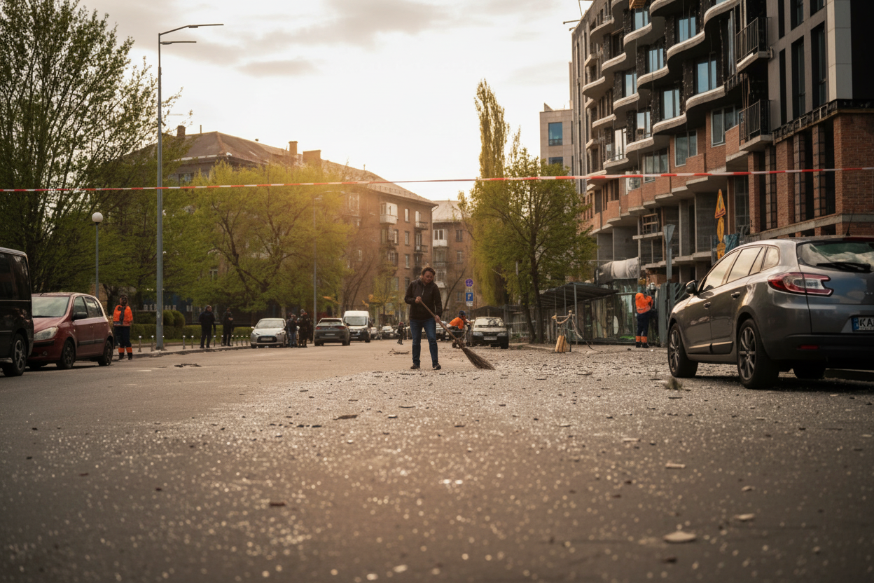 Атака дронів на Київ 28 квітня: двоє постраждалих, є руйнування