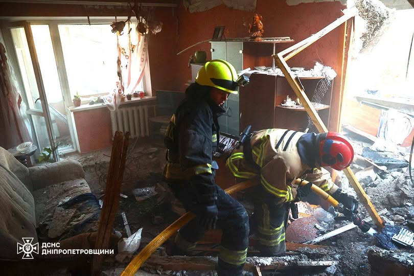 Нічна атака на Дніпропетровщину: четверо постраждалих та руйнування