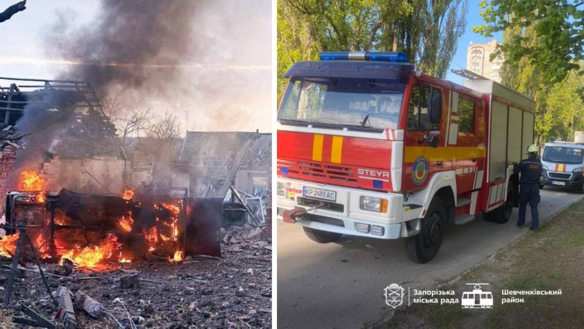 Атака на Запоріжжя та обстріли громад: троє людей постраждали внаслідок …