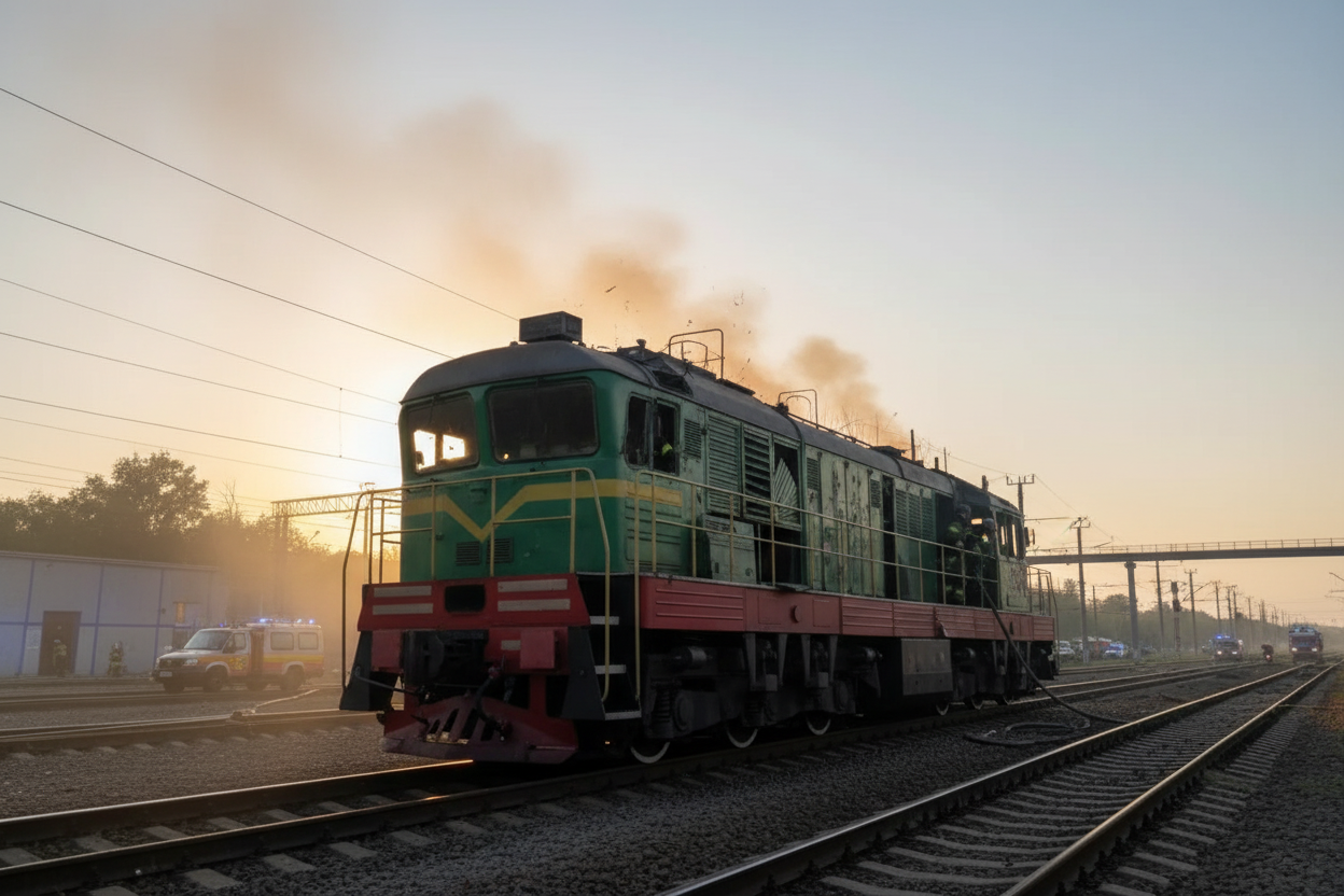 Росія атакувала залізницю на Дніпропетровщині поранено машиніста
