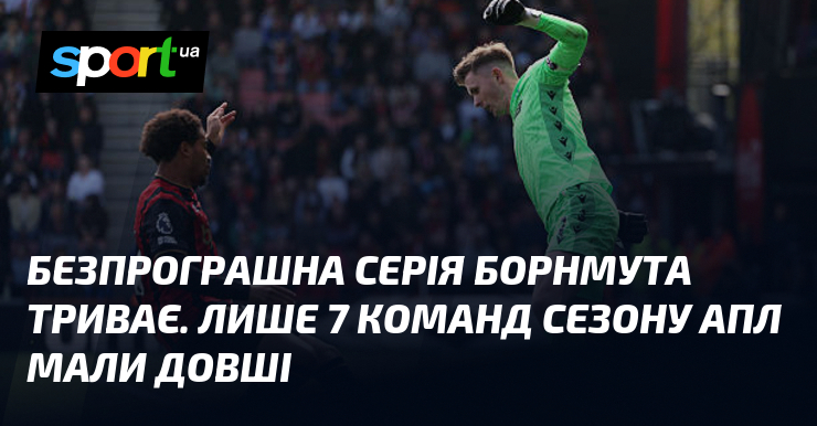 Безпрограшна серія Борнмута триває. Лише 7 команд сезону АПЛ мали …