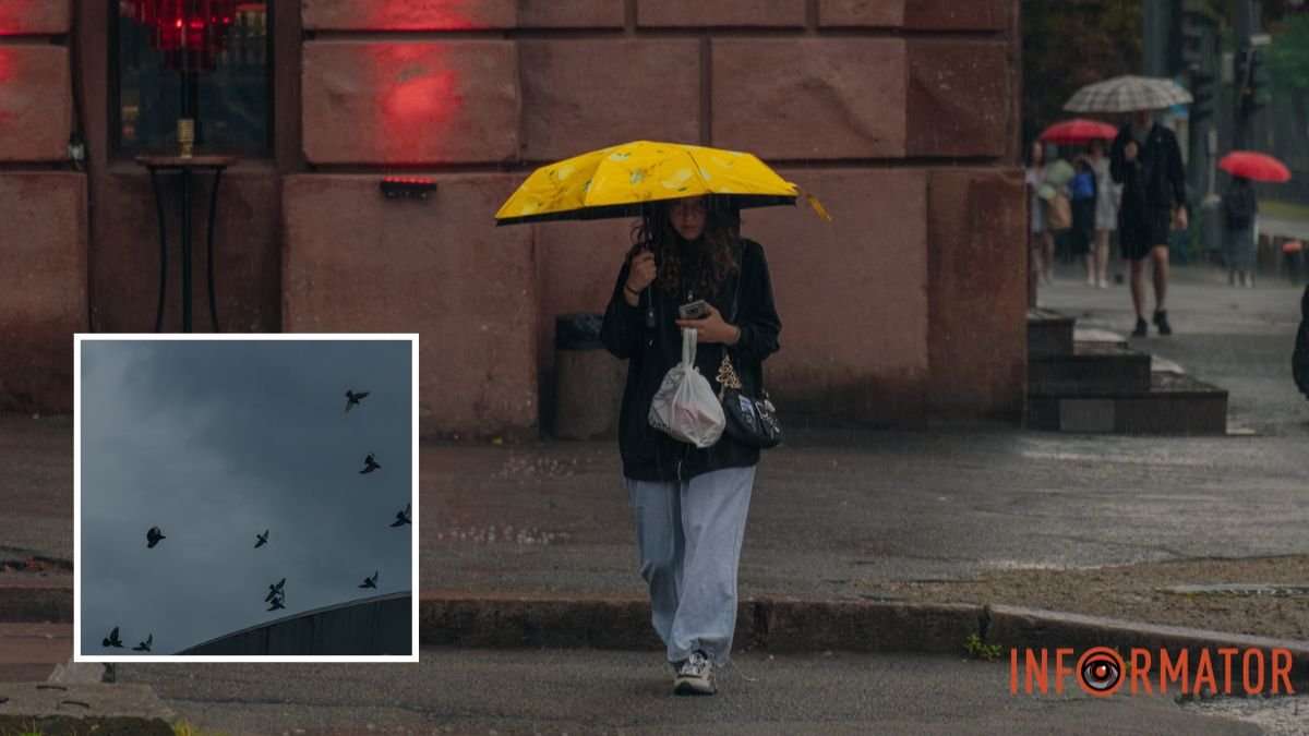 Беріть парасольки: у Дніпрі 24 травня прогнозують дощ із грозою