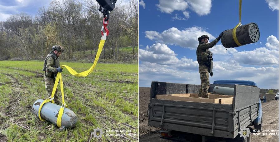Бойові частини російської ракети знешкоджено на Кіровоградщині