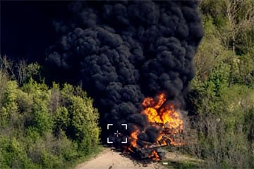 Бойцы ВСУ ударили по логистике оккупантов в Запорожской области