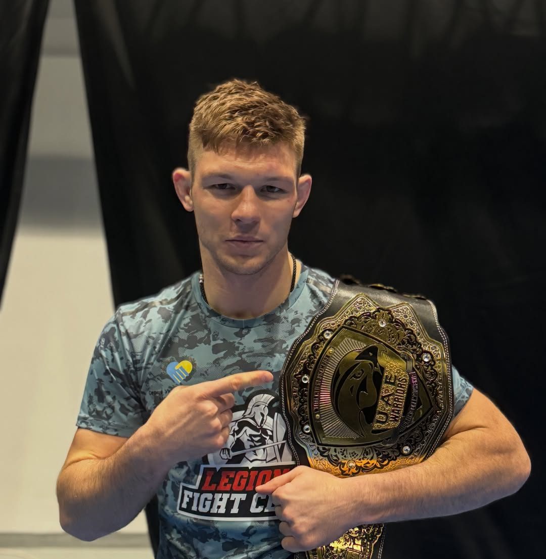 Борець родом із Харкова Владислав Руднєв — чемпіон UAE Warriors