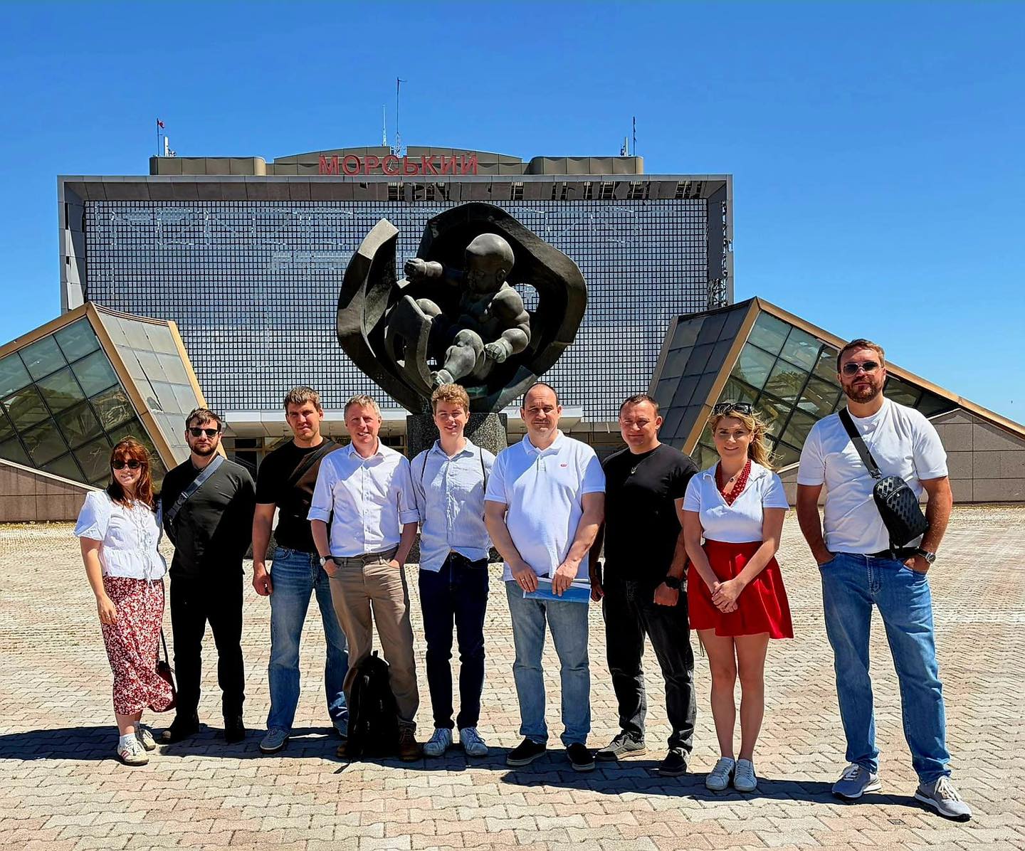 Британська делегація відвідала порт Одеси (фото)