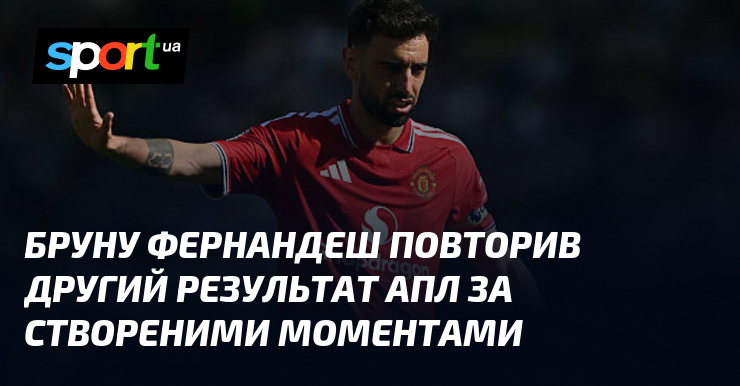 Бруну Фернандеш повторив другий результат АПЛ за створеними моментами