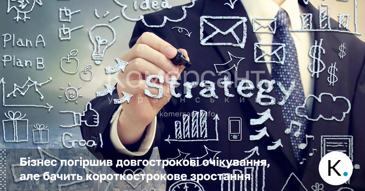 Бізнес погіршив довгострокові очікування, але бачить короткострокове зростання