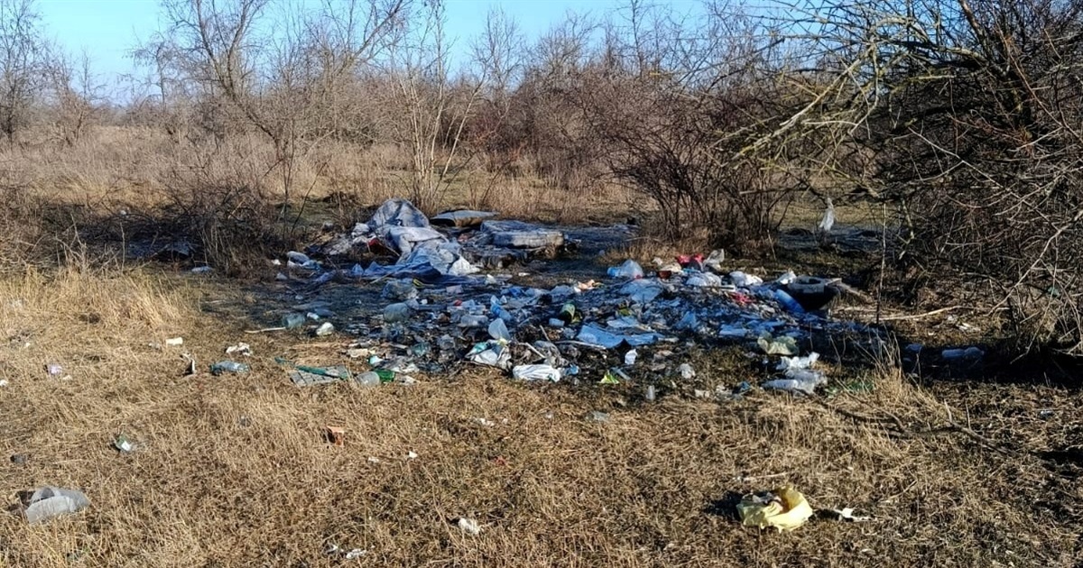 Біля Біляївки ліквідували сміттєзвалище поруч із нацпарком