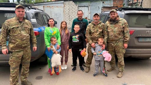 На Харківщині "Білі Янголи" уночі вивезли із-під обстрілів чотирьох дітей