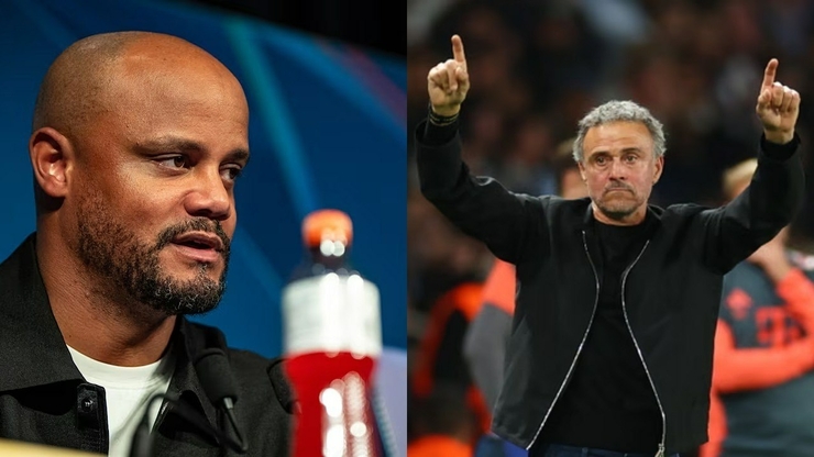 ВІДЕО. Реакція Компані та Енріке після шаленого матчу Ліги Чемпіонів