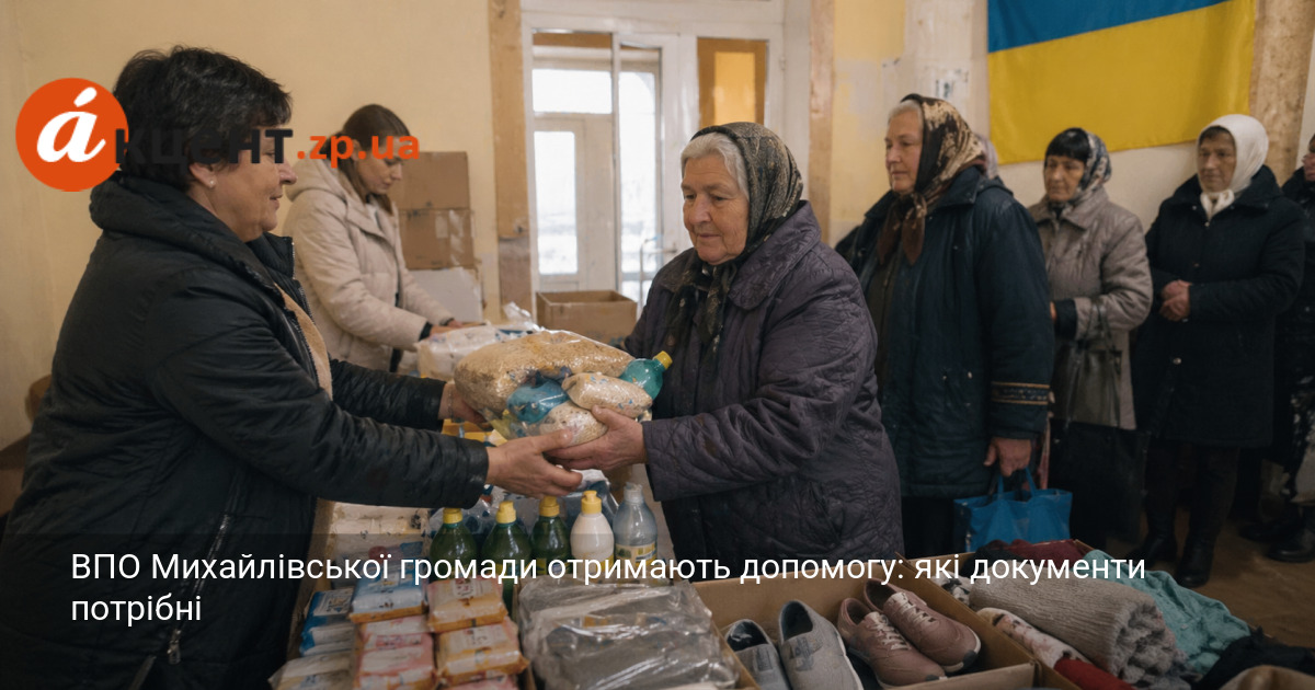 ВПО Михайлівської громади отримають допомогу: які документи потрібні