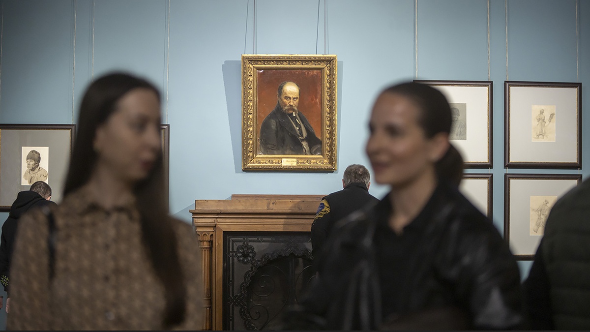 Велика виставка Рєпіна відкрилася в Києві
