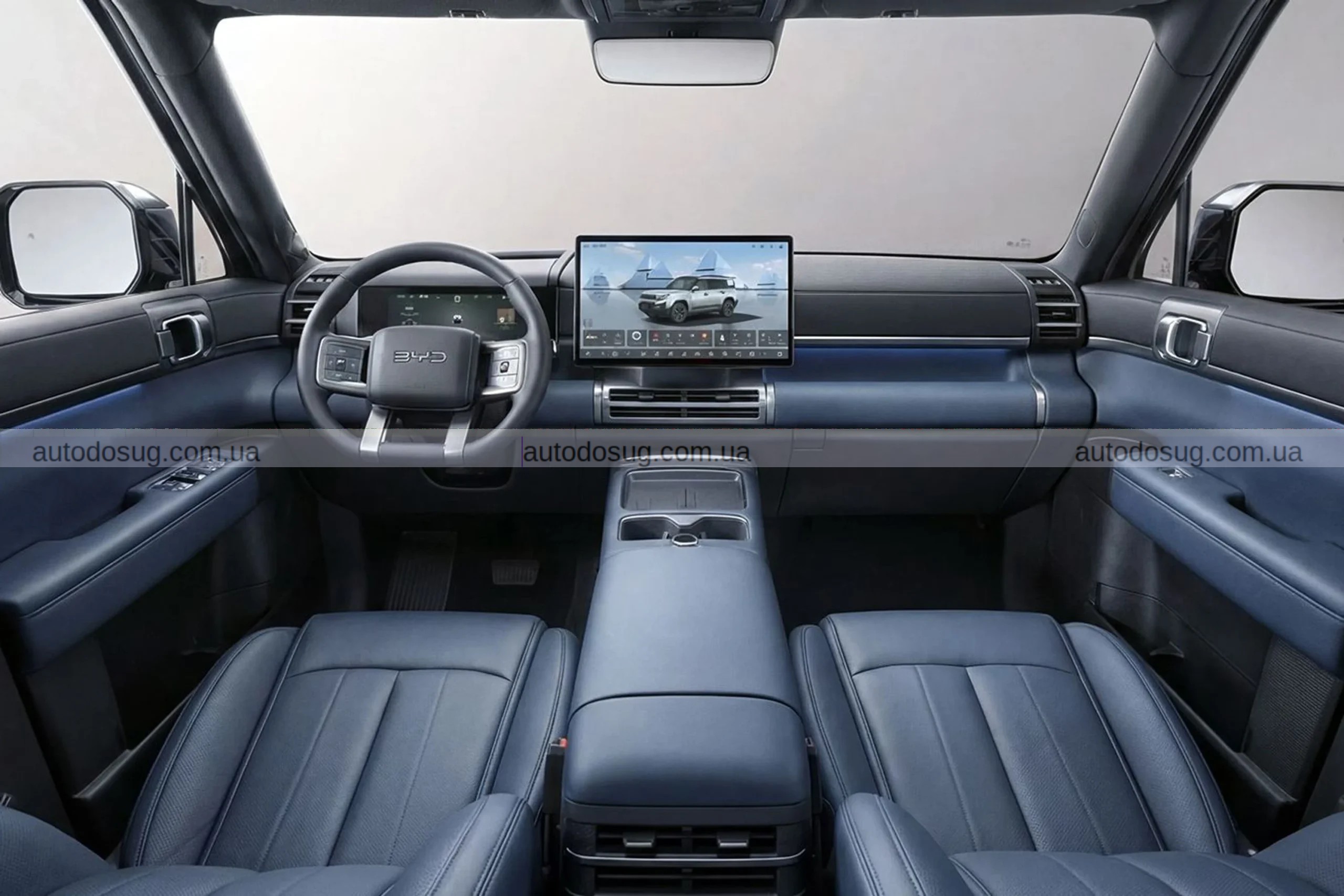 Великий BYD Ti7 націлився на Land Cruiser і Defender