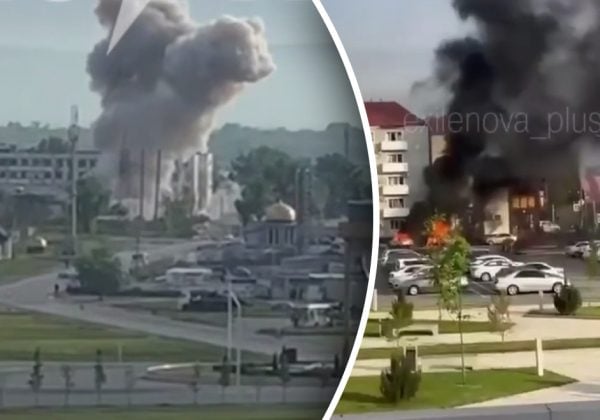 Величезні стовпи диму в небі: дрони атакували важливі цілі в …