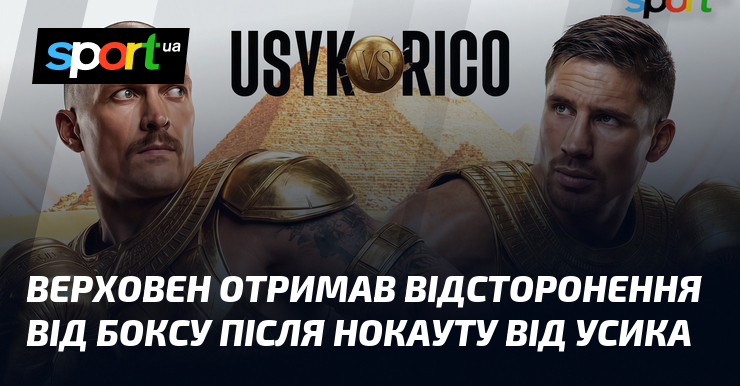 Верховен отримав відсторонення від боксу після нокауту від Усика