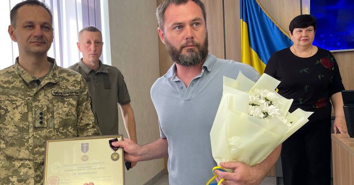 Ветеран з Волині отримав відзнаку Міністра оборони України