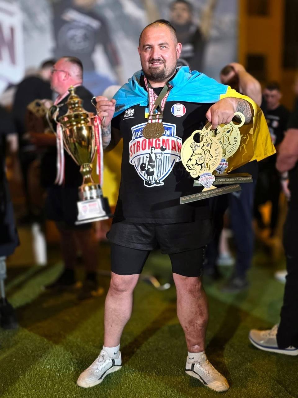Ветеран із Хмельниччини підкорив Чемпіонат Європи з богатирського багатоборства