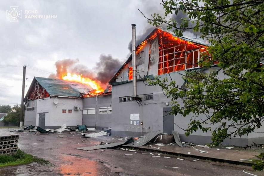 Вечірній удар по святині: дрон рф спалив храм на Харківщині