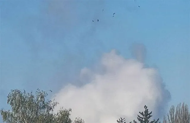 Вибух на підприємстві біля ТРЦ «Екватор» у Полтаві