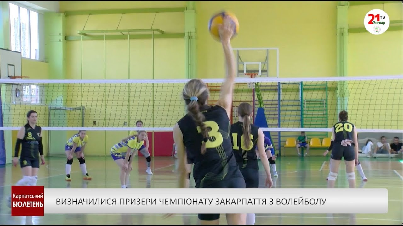 Визначилися призери чемпіонату Закарпаття з волейболу