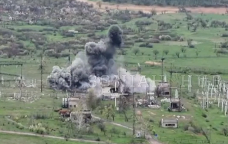 Винищувач ЗСУ розтрощив підприємство разом з окупантами