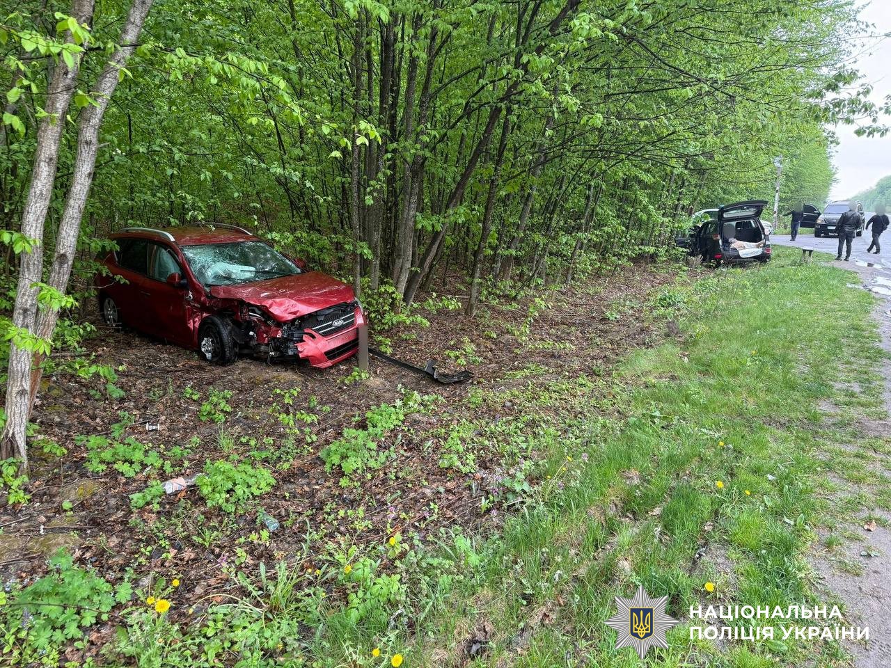 Внаслідок ДТП поблизу Вінниці травмувалися обидва водії