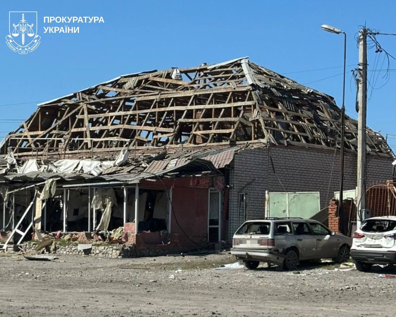 Внаслідок ракетного по Мерефі поблизу Харкова загинули п’ятеро людей
