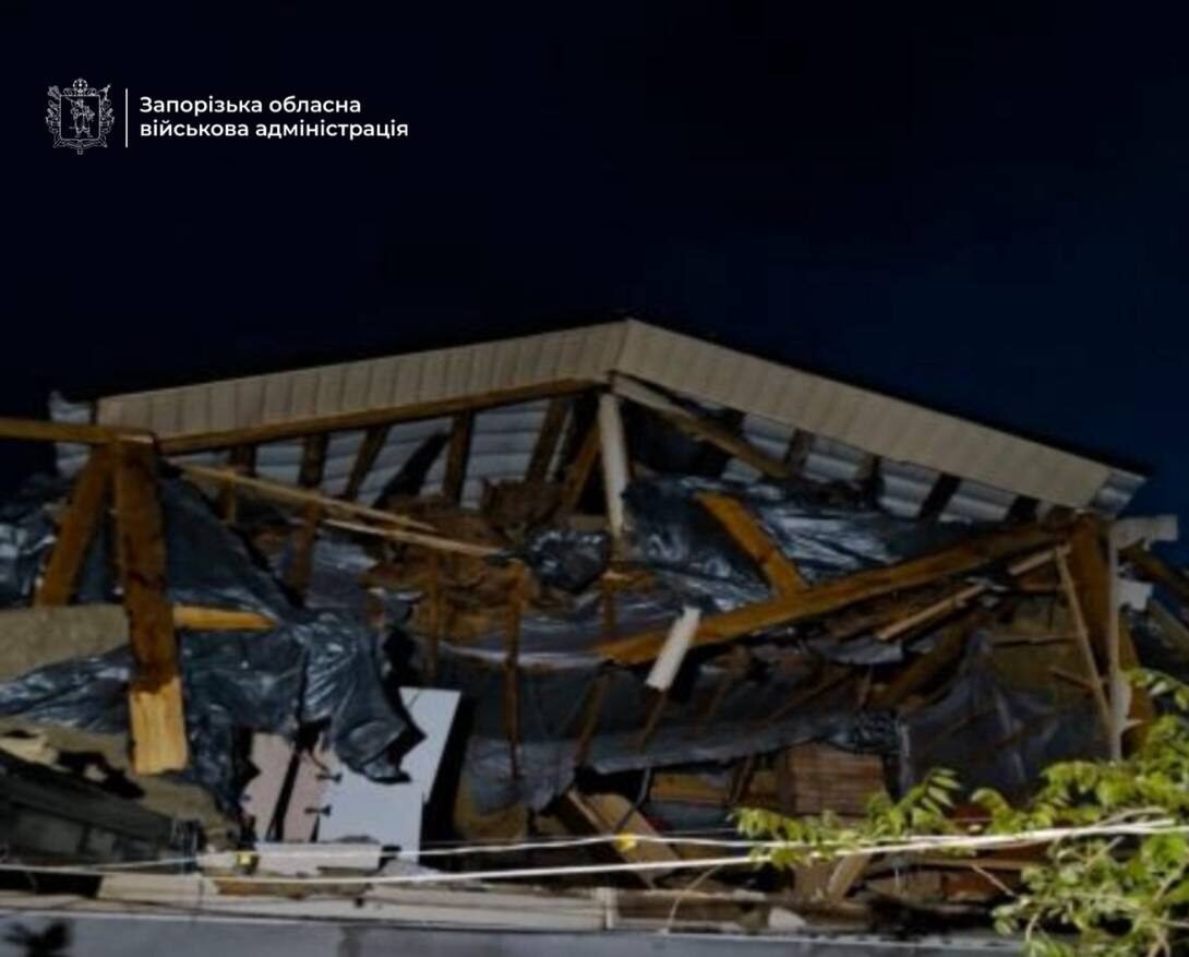 Вночі 11 травня ворог двічі атакував Запорізький район