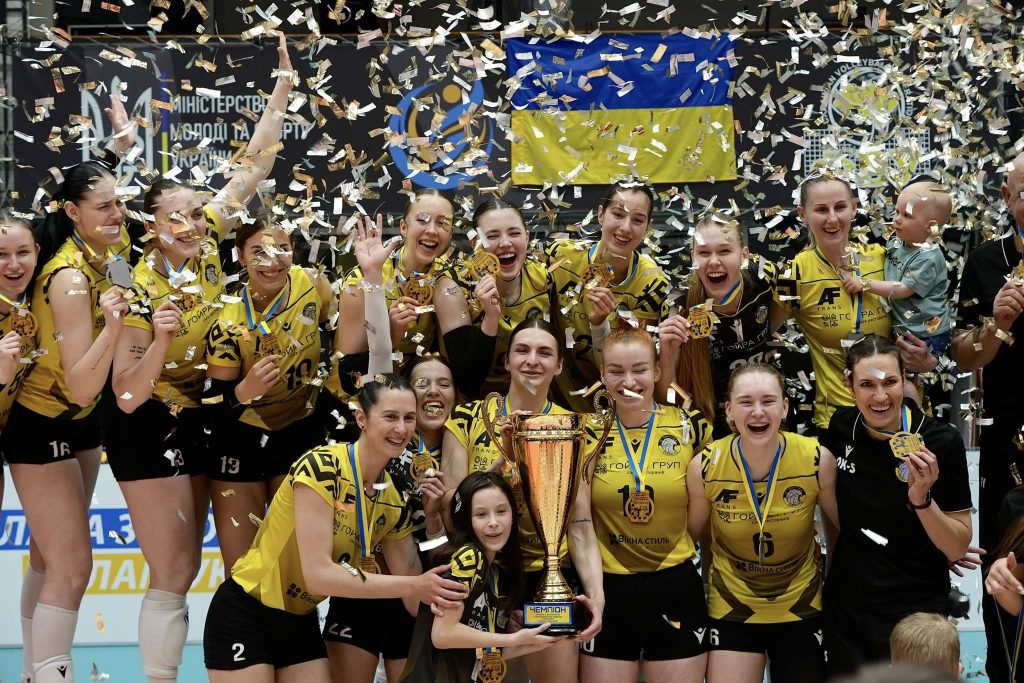 Волейболістки «Буковинки» — чемпіонки жіночої Суперліги України