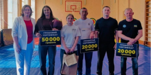 Волинська чемпіонка Європи з вільної боротьби отримала грошову винагороду (фото)