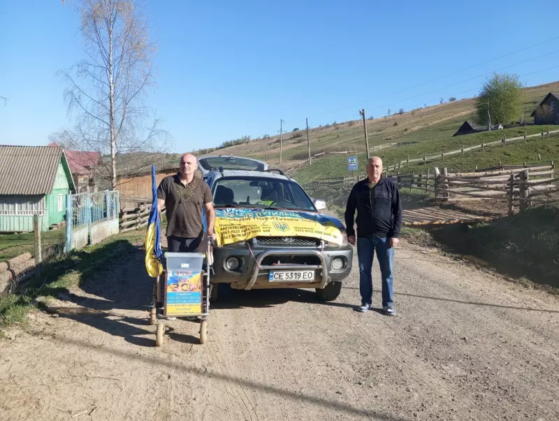 Волонтер на візку зібрав понад 80 тис. грн для ЗСУ: …