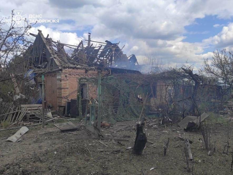 Ворог атакував Запорізьку область: пʼятеро людей поранені, двоє загиблих