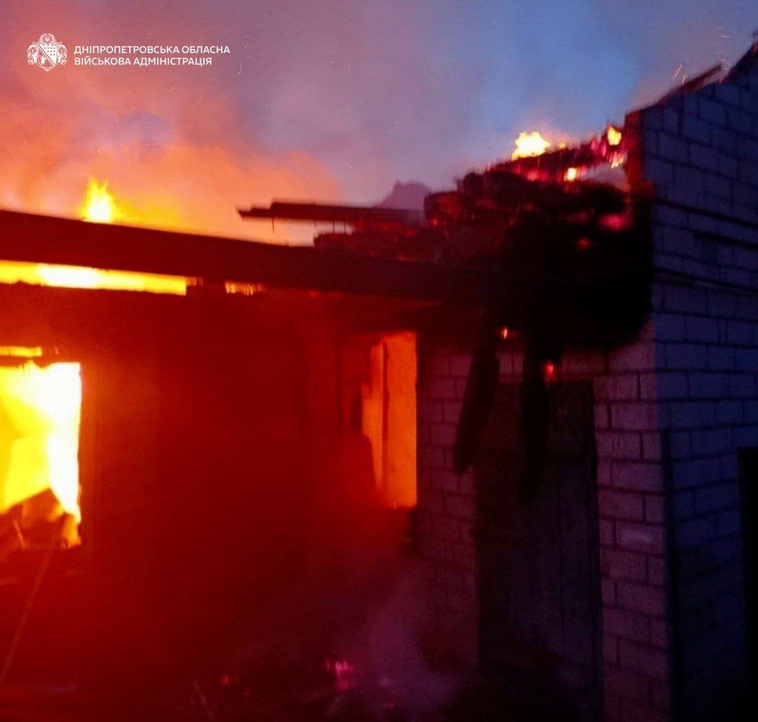 Ворог атакував Нікопольський район безпілотниками
