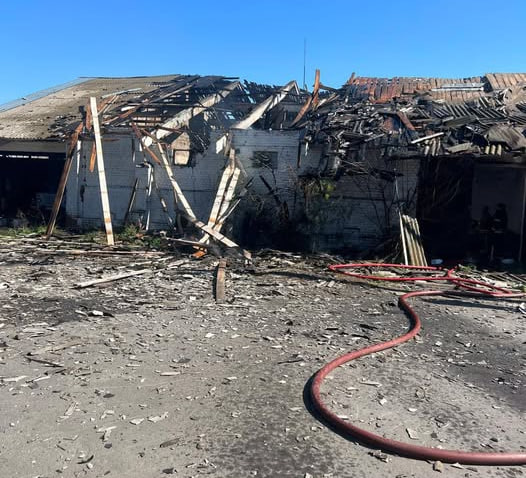 Ворог атакував безпілотником сільськогосподарське підприємство у Попівській громаді