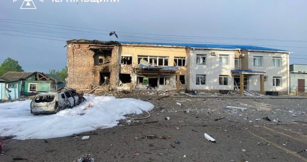 Ворожий БпЛА атакував відпочинковий комплекс на Чернігівщині: є поранений