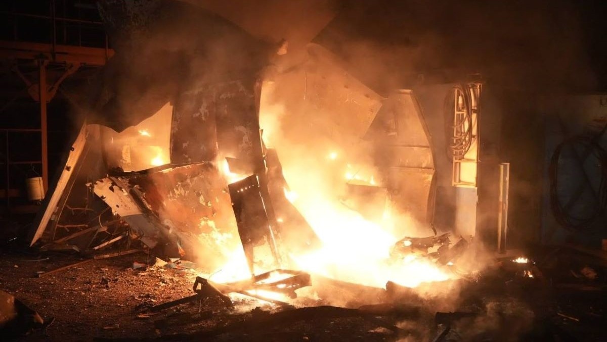Ворожі безпілотники вдарили по промислових складах Одещини