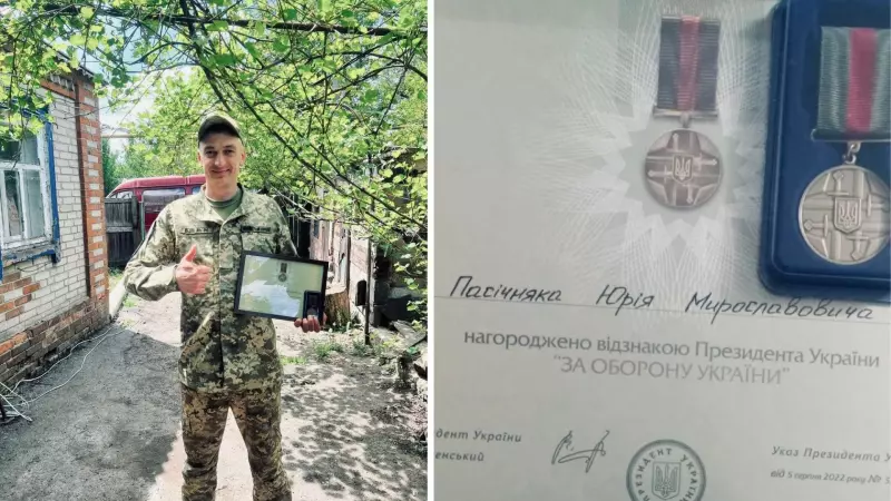 Воїн із Буковини Юрій Пасічняк отримав відзнаку Президента «За оборону …
