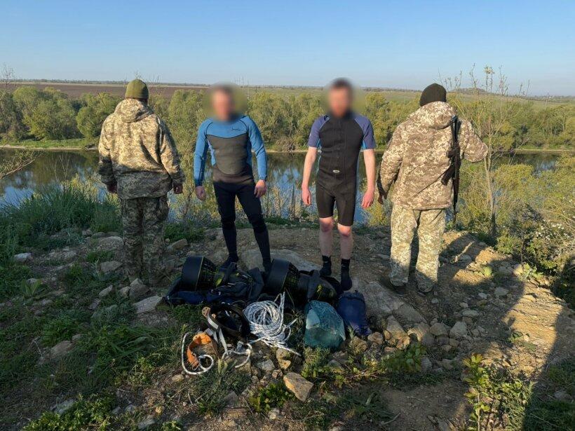 Втеча під водою за кордон: біля Молдови затримали мешканця Дніпропетровщини