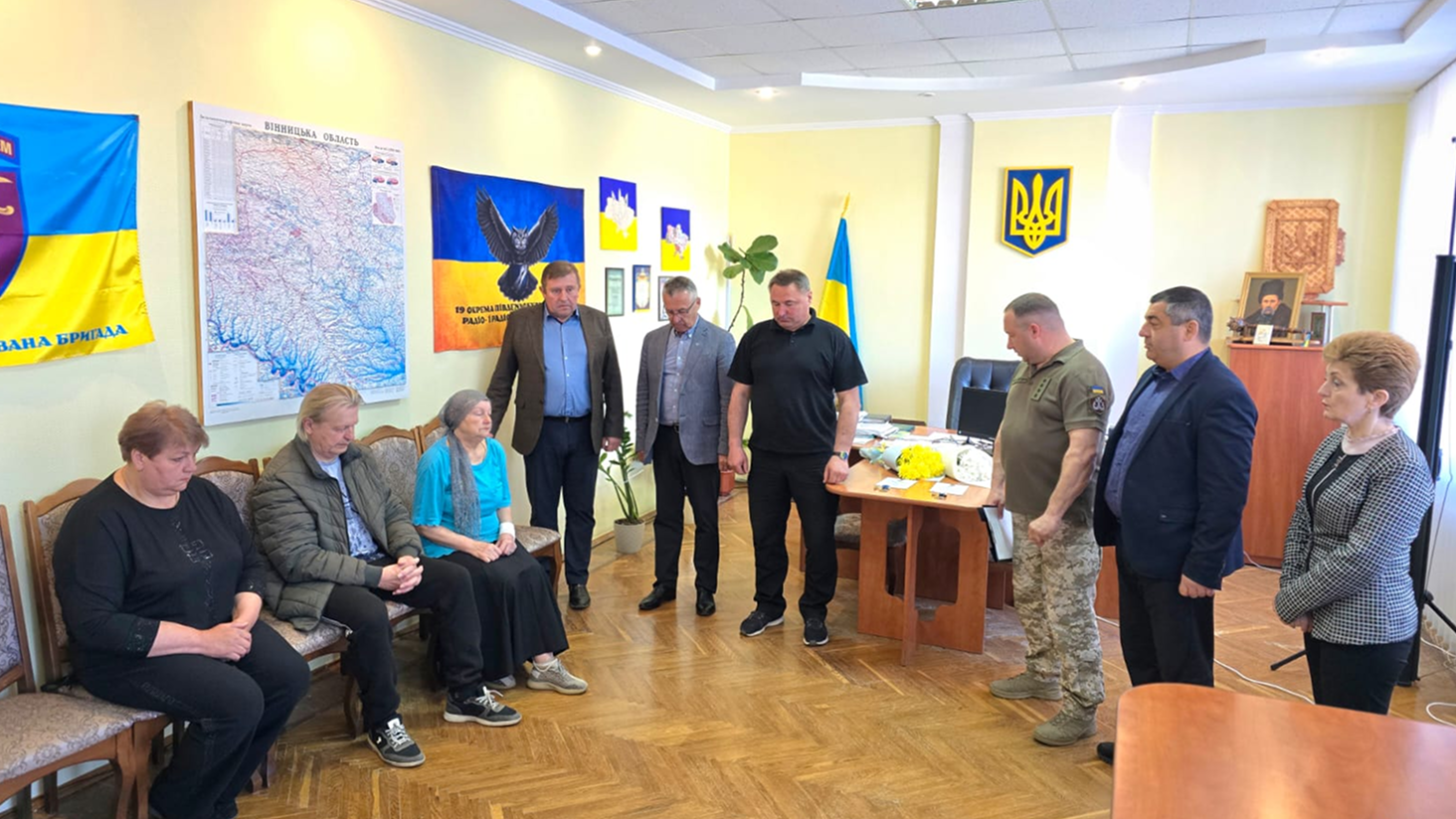 Вшанували посмертно: двох Захисників із Тульчинщини нагородили Комбатантськими хрестами